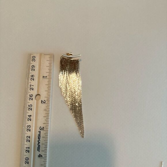 Tassel drop earrings N1061 - Picture 5 of 5